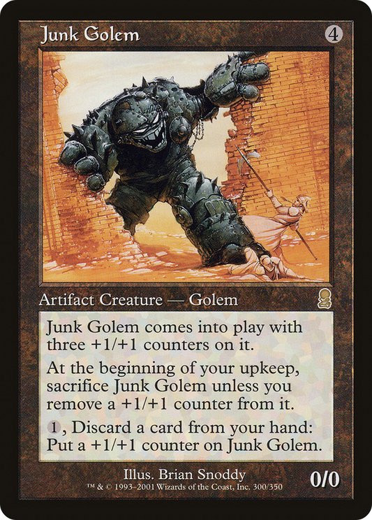 Junk Golem (ODY-300) (Foil)
