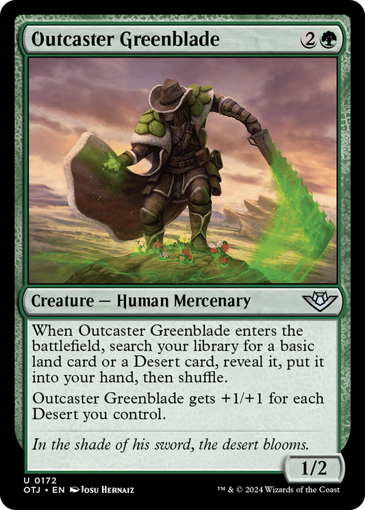 Outcaster Greenblade (OTJ-172) (Foil)