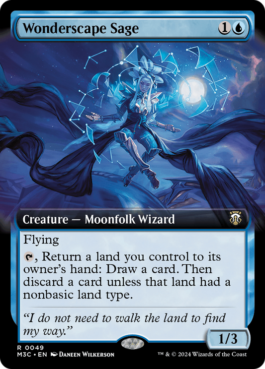 Wonderscape Sage (M3C-049) (Extended Art)