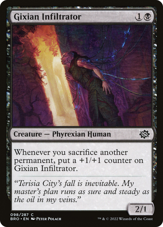 Gixian Infiltrator (BRO-098) (Foil)