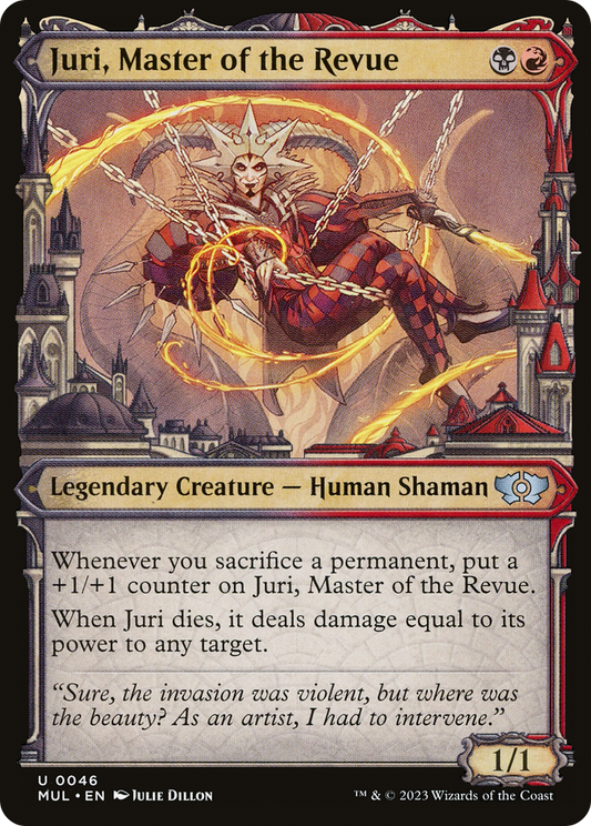 Juri, Master of the Revue (MUL-046) (Showcase) (Foil)