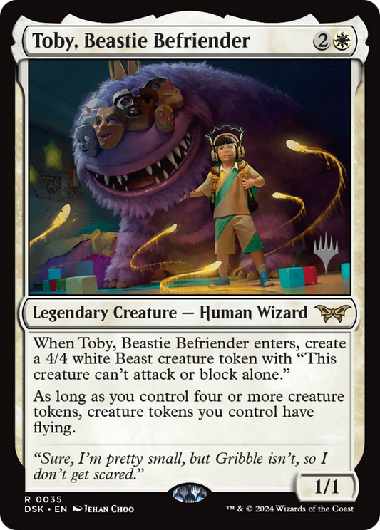 Toby, Beastie Befriender (PPDSK-35P) (Foil)