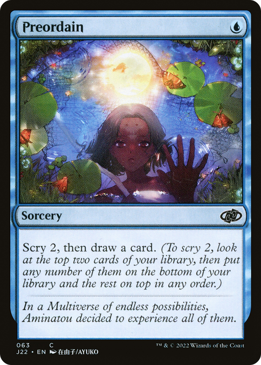 Preordain (J22-063)
