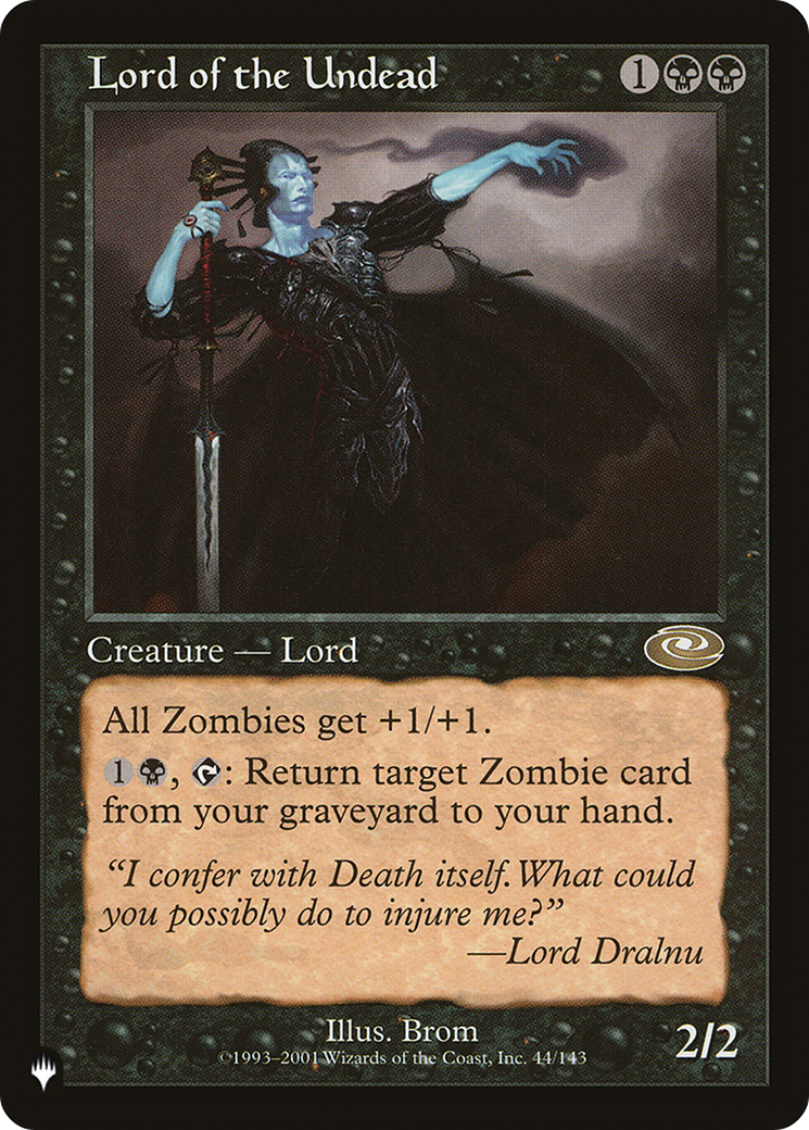 Lord of the Undead (LIST-PLS-44)