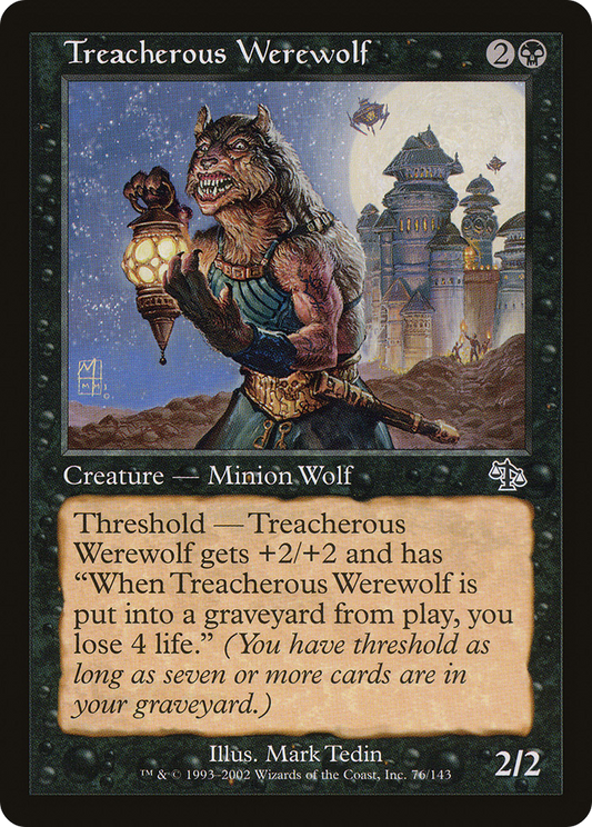 Treacherous Werewolf (JUD-076) (Foil)
