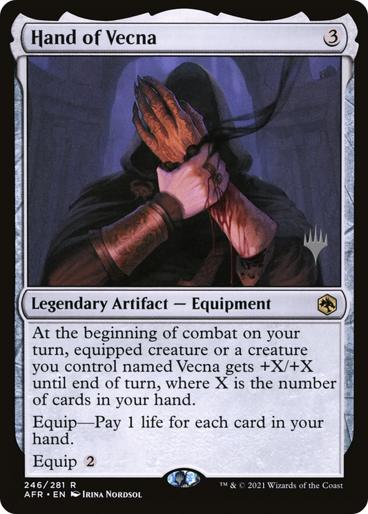 Hand of Vecna (PPAFR-246P) (Foil)