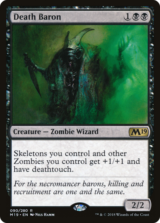 Death Baron (M19-090) (Foil)