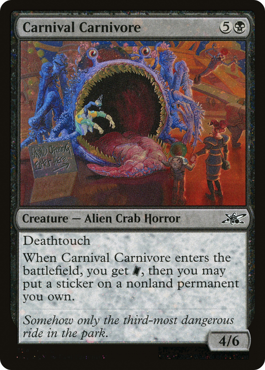 Carnival Carnivore (UNF-354) (Galaxy Foil)