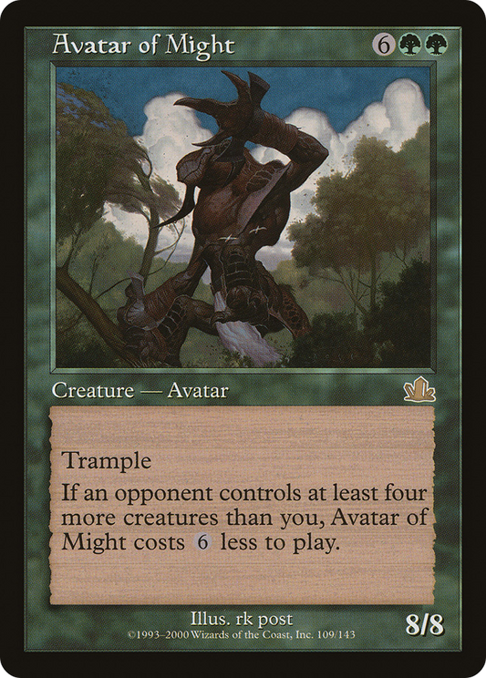 Avatar of Might (PCY-109) (Foil)