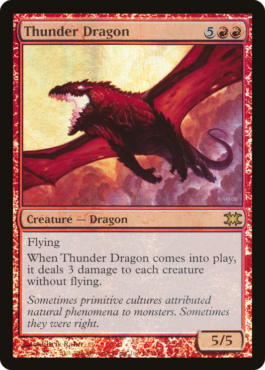 Thunder Dragon (DRB-014) (Foil)