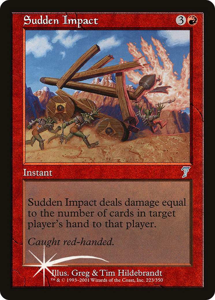 Sudden Impact (7ED-223★) (Foil)
