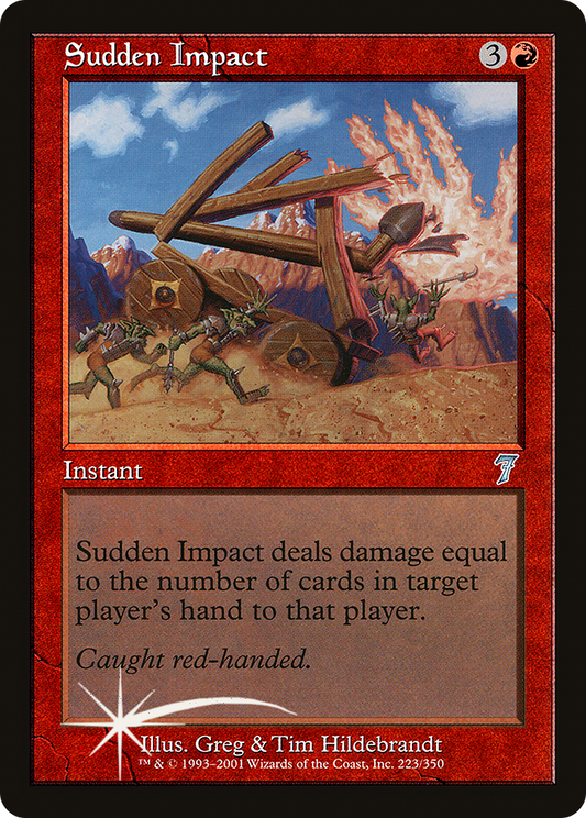 Sudden Impact (7ED-223★) (Foil)