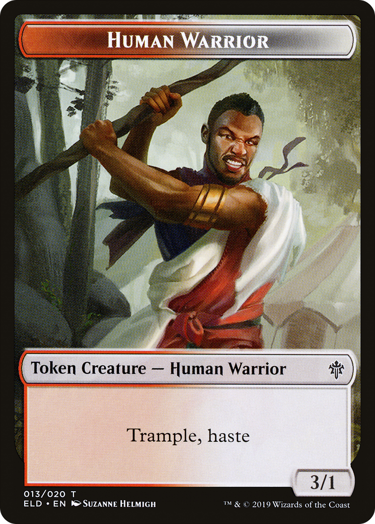 Human Warrior Token (TELD-013)