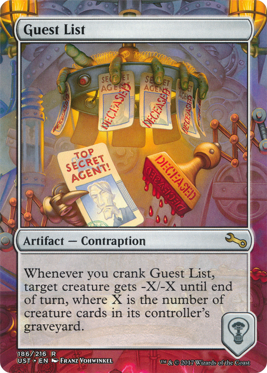 Guest List (UST-186) (Borderless)