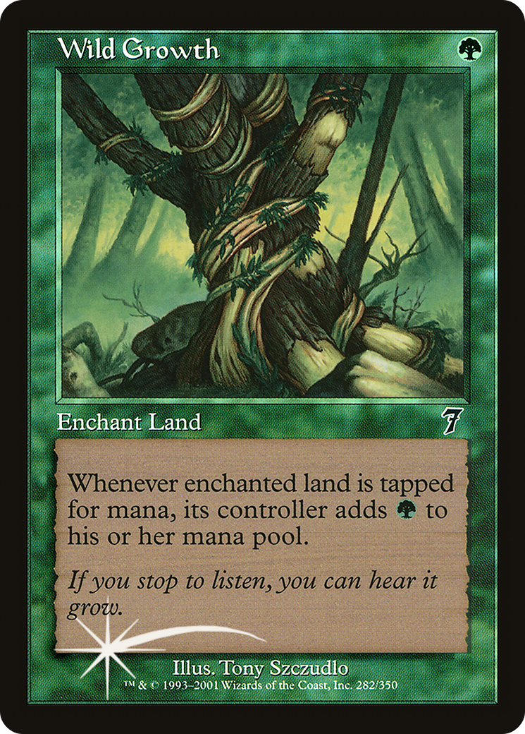 Wild Growth (7ED-282★) (Foil)