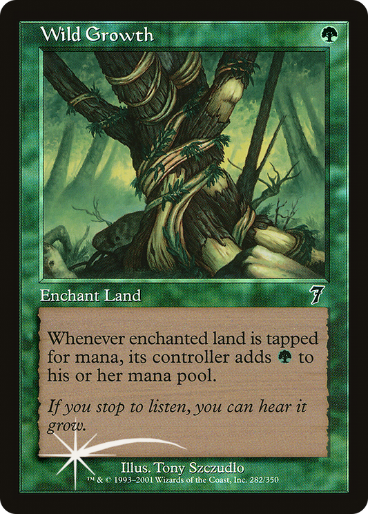 Wild Growth (7ED-282★) (Foil)