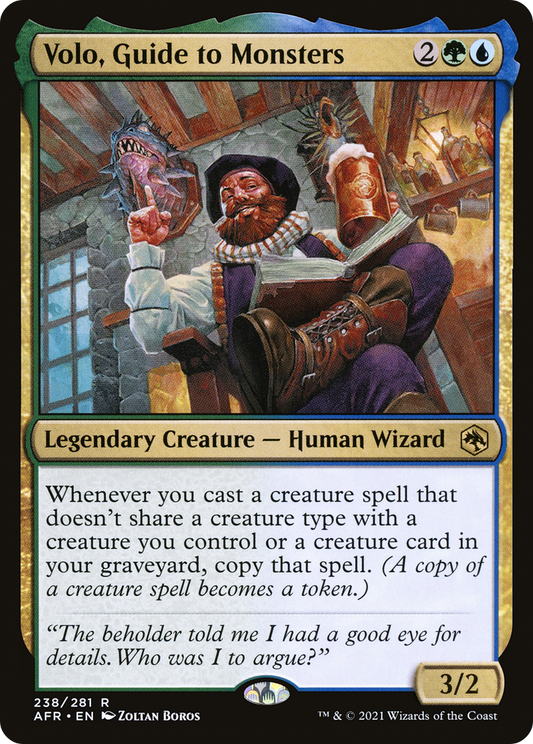 Volo, Guide to Monsters (AFR-238) (Foil)