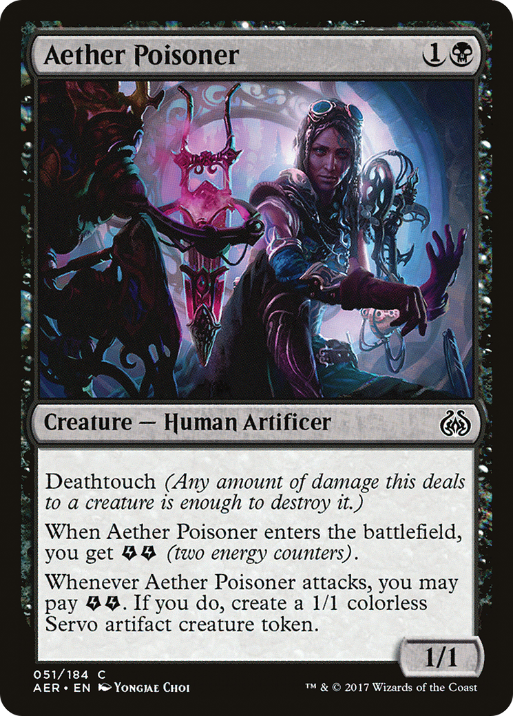 Aether Poisoner (AER-051) (Foil)