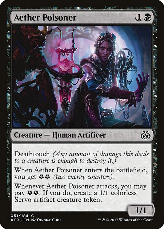 Aether Poisoner (AER-051) (Foil)