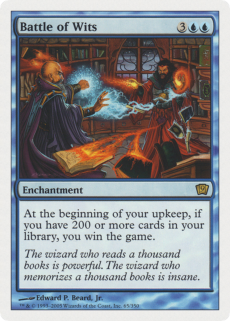 Battle of Wits (9ED-065)
