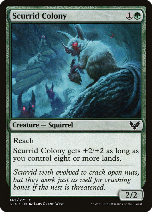 Scurrid Colony (STX-142) (Foil)