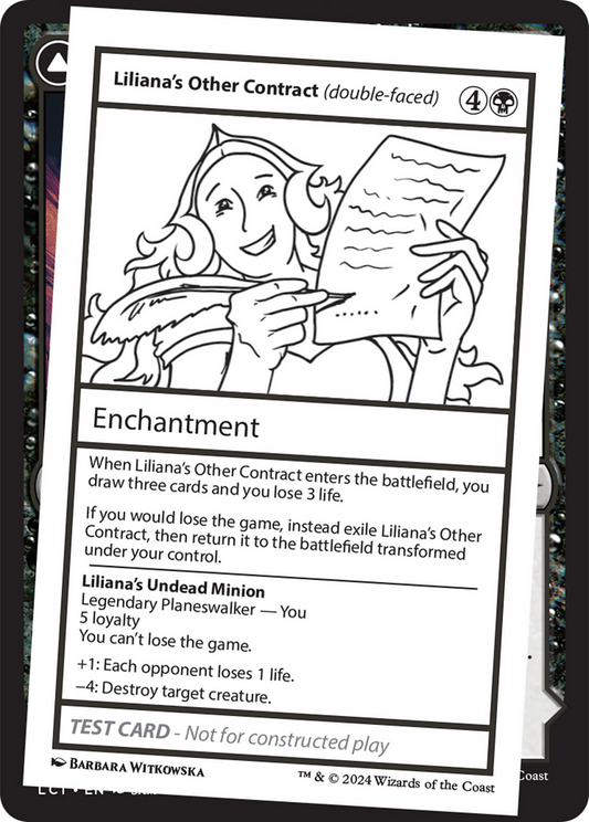 Liliana's Other Contract // Liliana's Undead Minion (MB2PC-312)
