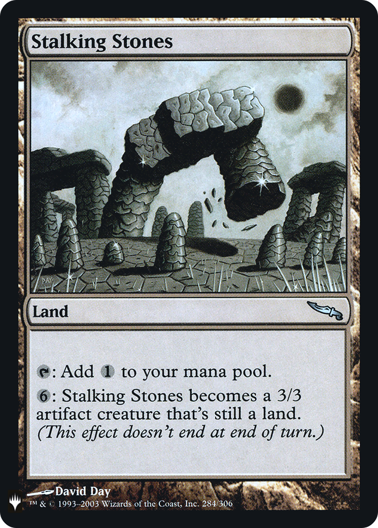 Stalking Stones (LIST-MRD-284) (Foil)