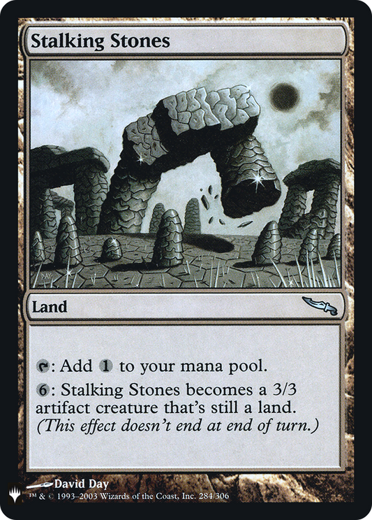 Stalking Stones (LIST-MRD-284) (Foil)