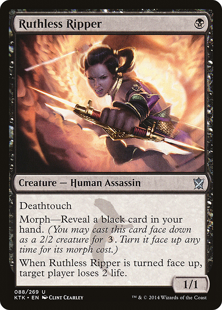 Ruthless Ripper (KTK-088) (Foil)