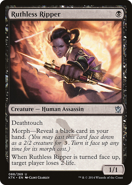 Ruthless Ripper (KTK-088) (Foil)