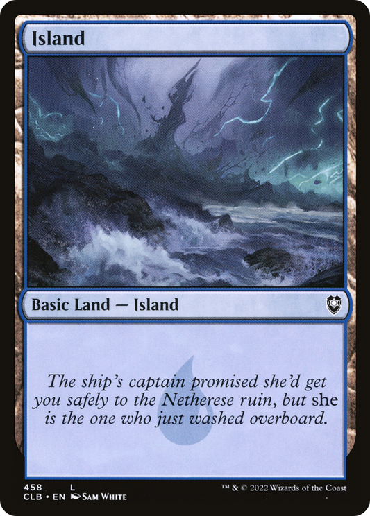 Island (CLB-458) (Foil)