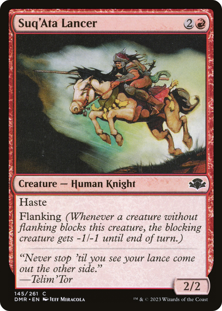 Suq'Ata Lancer (DMR-145) (Foil)