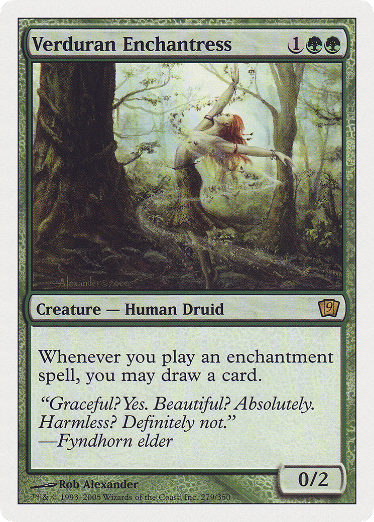 Verduran Enchantress (9ED-279)