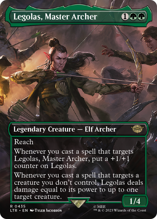 Legolas, Master Archer (LTR-435) (Borderless) (Foil)