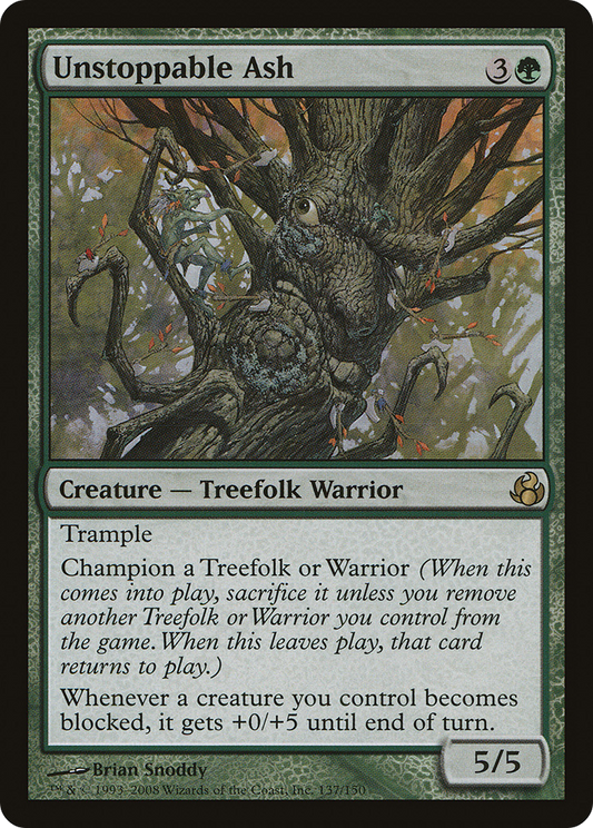 Unstoppable Ash (MOR-137) (Foil)