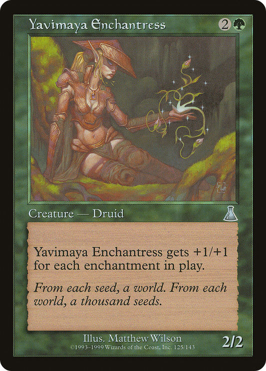 Yavimaya Enchantress (UDS-125) (Foil)