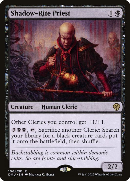 Shadow-Rite Priest (DMU-106) (Foil)