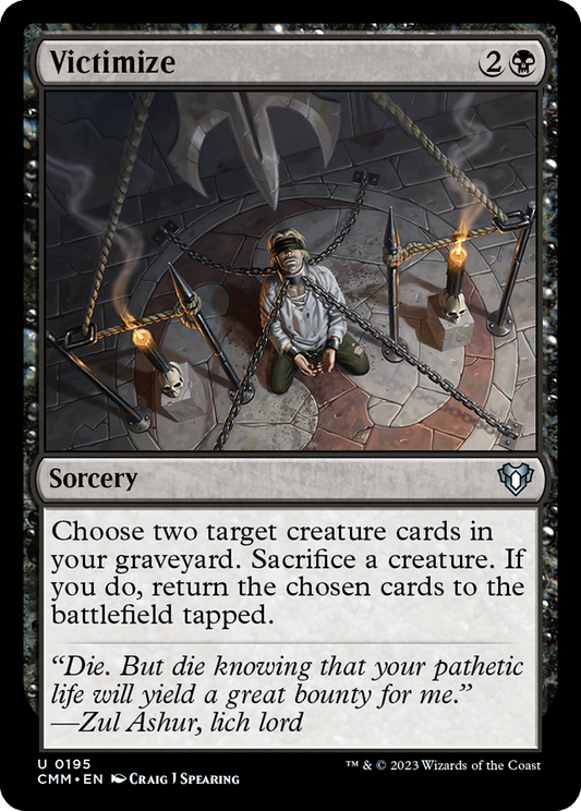 Victimize (CMM-195) (Foil)