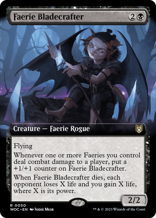 Faerie Bladecrafter (WOC-050) (Extended Art)