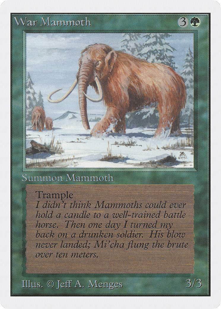 War Mammoth (2ED-228)