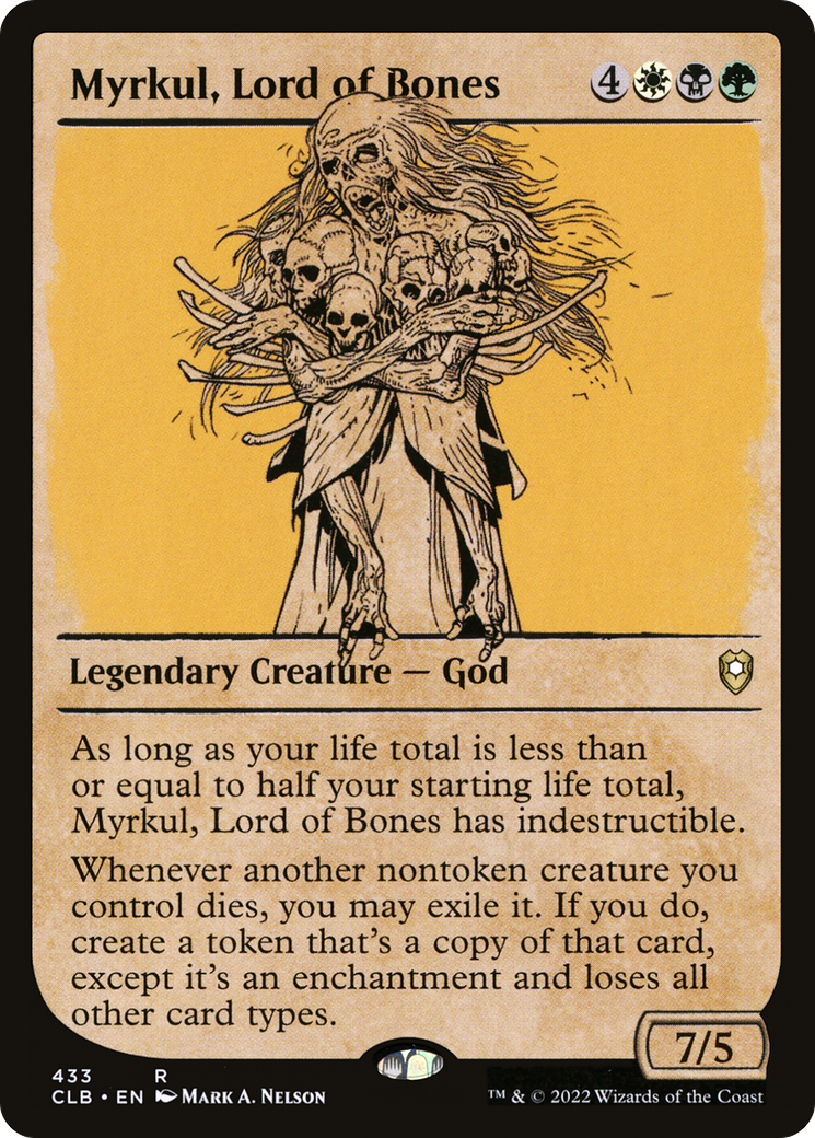 Myrkul, Lord of Bones (CLB-433) (Showcase)