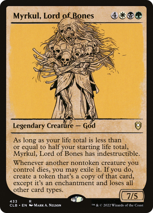 Myrkul, Lord of Bones (CLB-433) (Showcase)