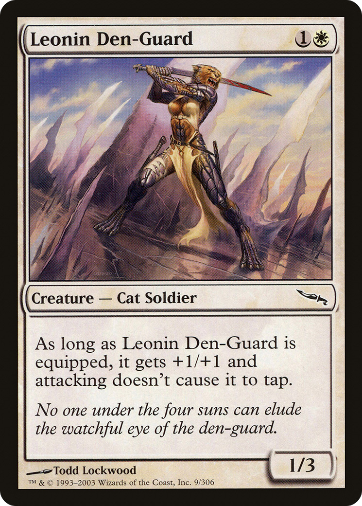 Leonin Den-Guard (MRD-009) (Foil)