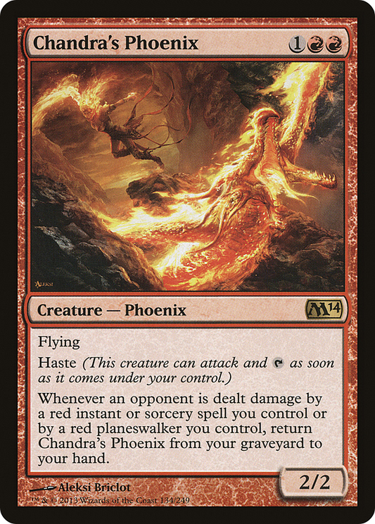 Chandra's Phoenix (M14-134) (Foil)