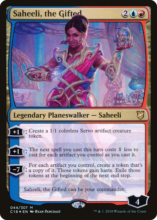 Saheeli, the Gifted (C18-044) (Foil)