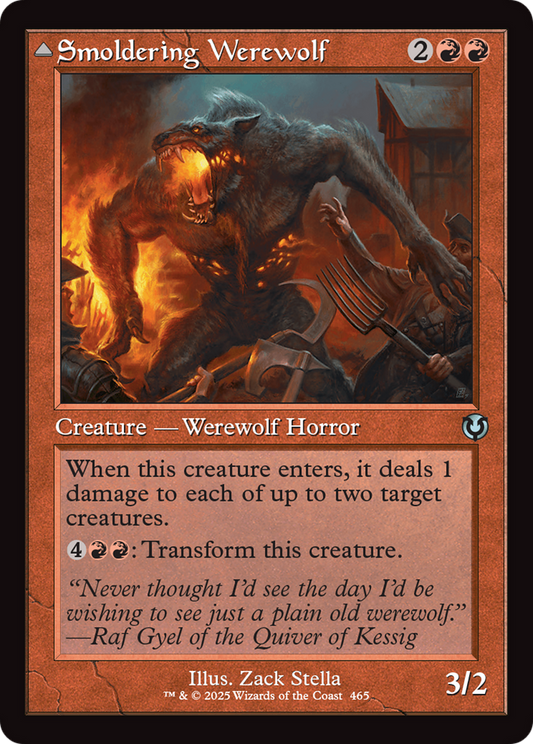 Smoldering Werewolf // Erupting Dreadwolf (INR-465)