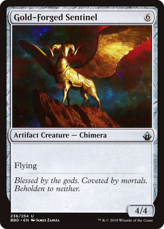 Gold-Forged Sentinel (BBD-236) (Foil)