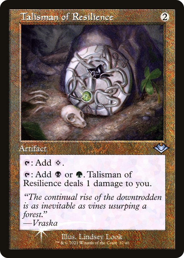 Talisman of Resilience (MH1-037) (Etched Foil)