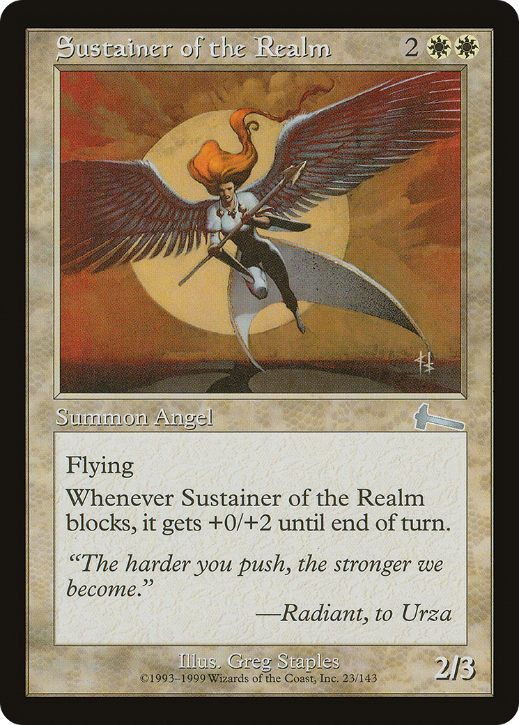Sustainer of the Realm (ULG-023) (Foil)