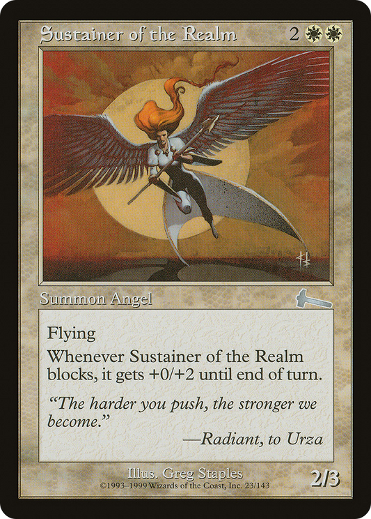 Sustainer of the Realm (ULG-023) (Foil)